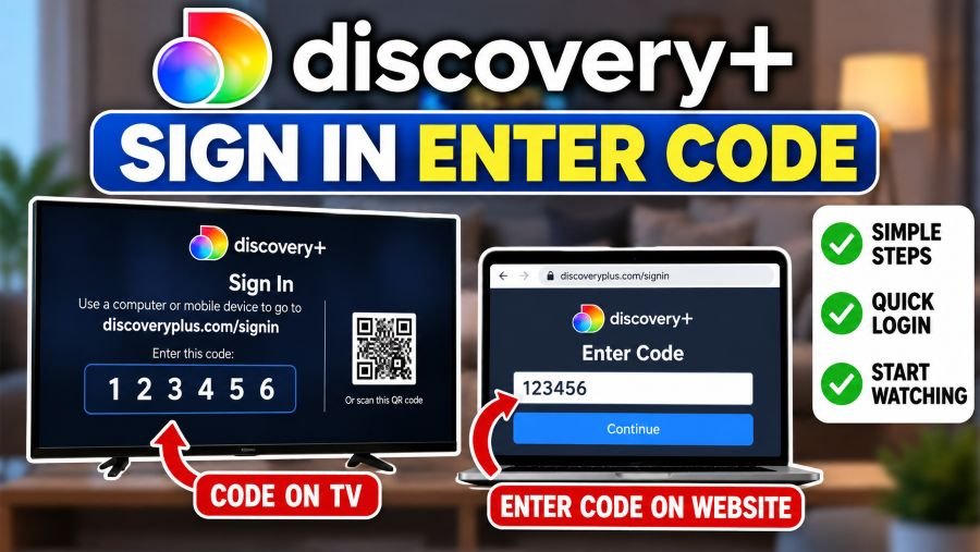 Discoveryplus.com Sign In Enter Code