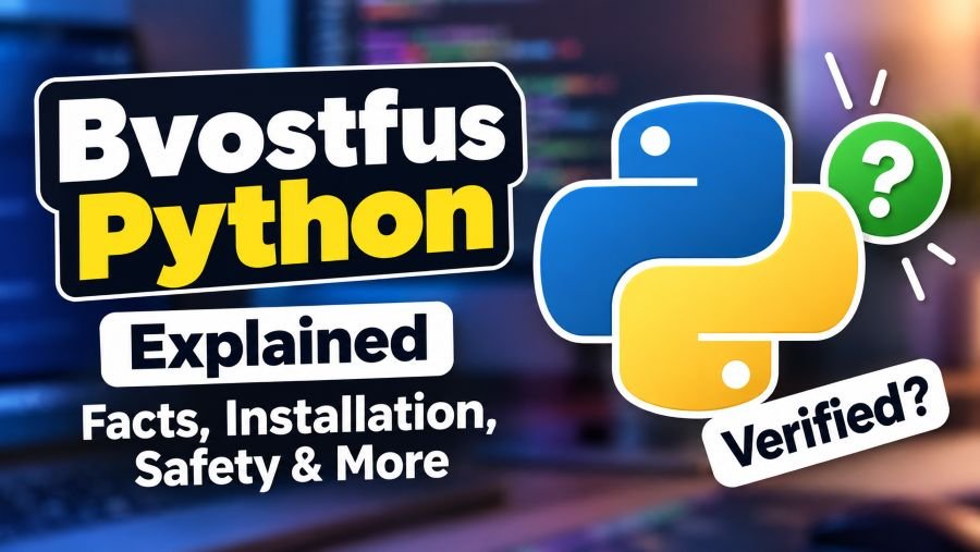 Bvostfus Python Explained: What Can Actually Be Verified? Bvostfus Python explained