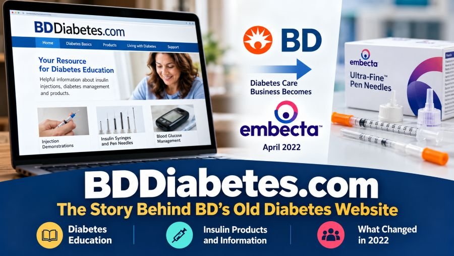 BDDiabetes.com: The Story Behind BD’s Old Diabetes Website BDDiabetes.com
