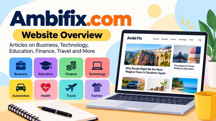 Ambifix.com: What Kind of Website Is It, and What Can You Find? Ambifix.com website overview and informational blog