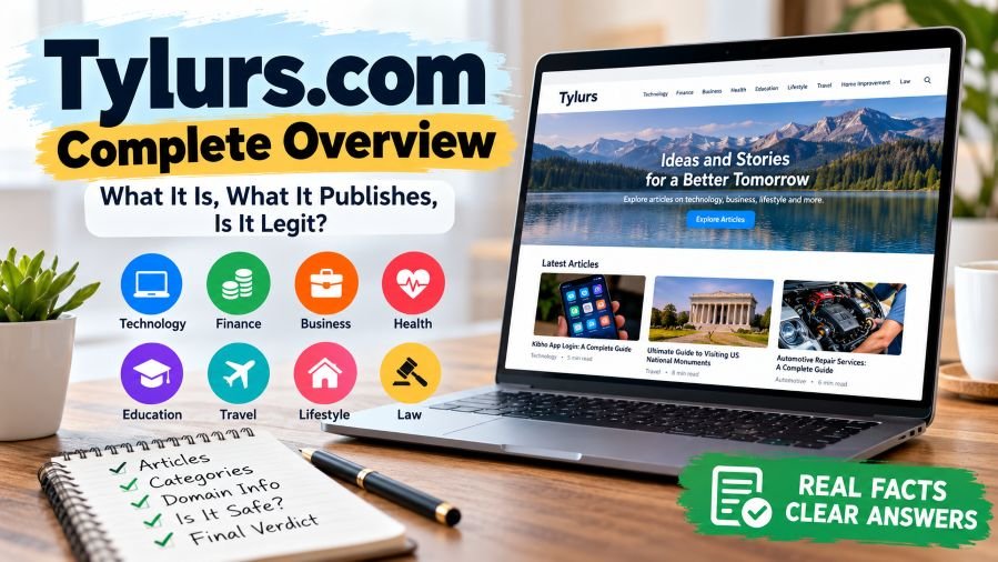 Tylurs.com: What It Is, What It Publishes, and Is It Legit? Tylurs.com