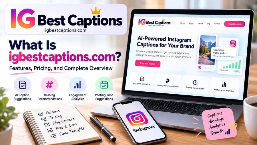 What Is igbestcaptions.com? A Closer Look at Its Features and Pricing igbestcaptions.com